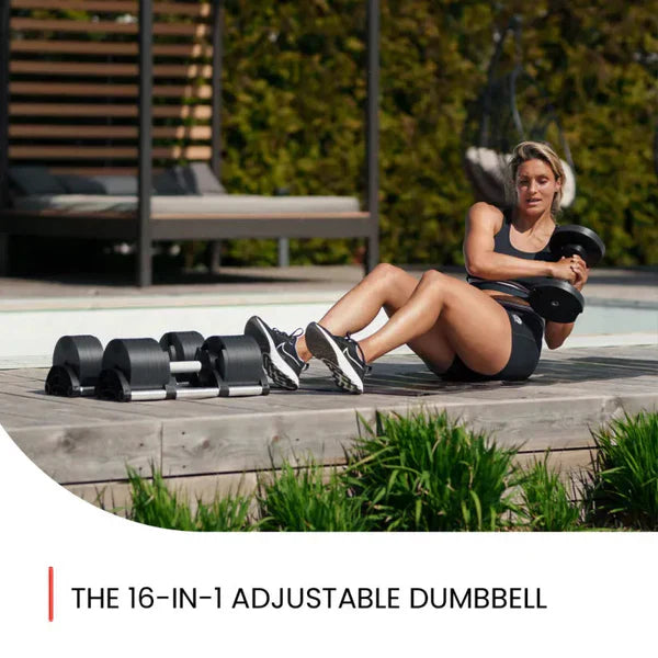 Digital Adjustable Dumbbells 5-80LB | Smart Control for Workouts