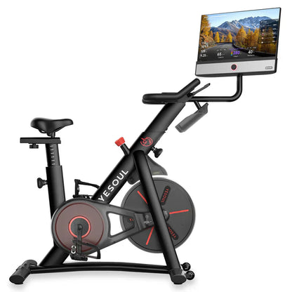 Yesoul G1M Plus Smart Bike | 21.5'' HD Touchscreen • Live Classes