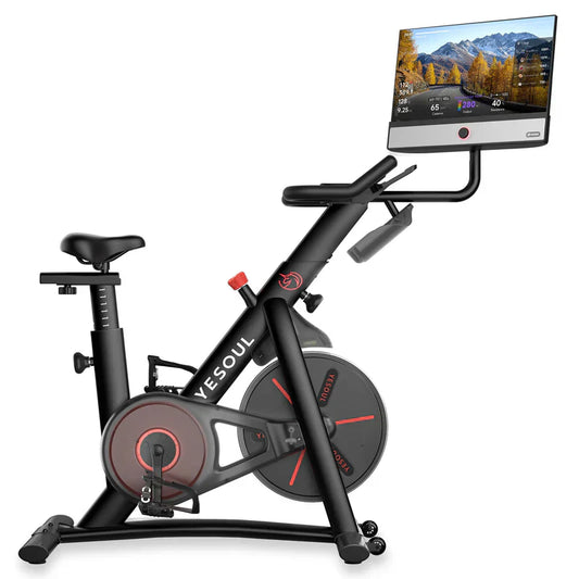 Yesoul G1M Plus Smart Bike | 21.5'' HD Touchscreen • Live Classes