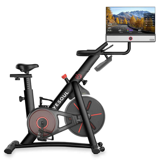 Yesoul G1M Plus Smart Bike | 21.5'' HD Touchscreen • Live Classes