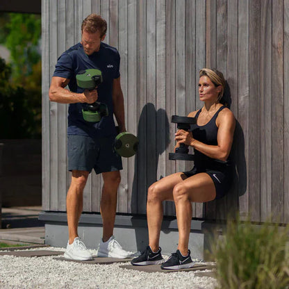 Digital Adjustable Dumbbells 5-80LB | Smart Control for Workouts