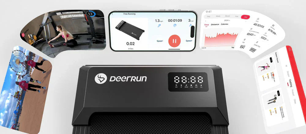 Fold-to-Flat Treadmill – Ultra-Compact, Whisper-Quiet & Stores Anywhere