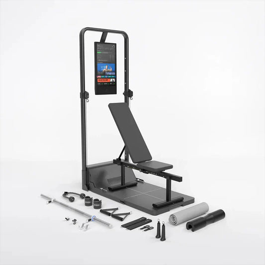 Gym Monster Pro 2 | 200LB Cable Machine + Squat Rack • Home Strength Station