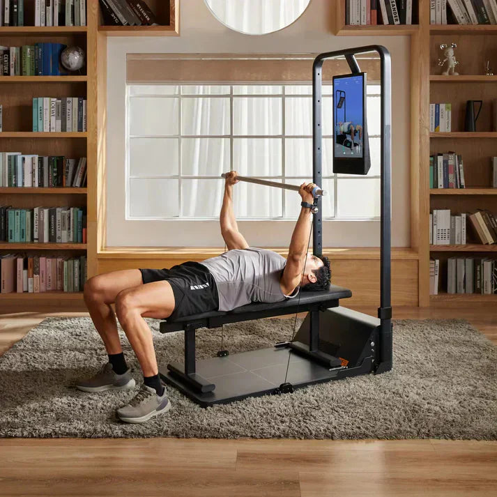 Gym Monster Pro 2 | 200LB Cable Machine + Squat Rack • Home Strength Station
